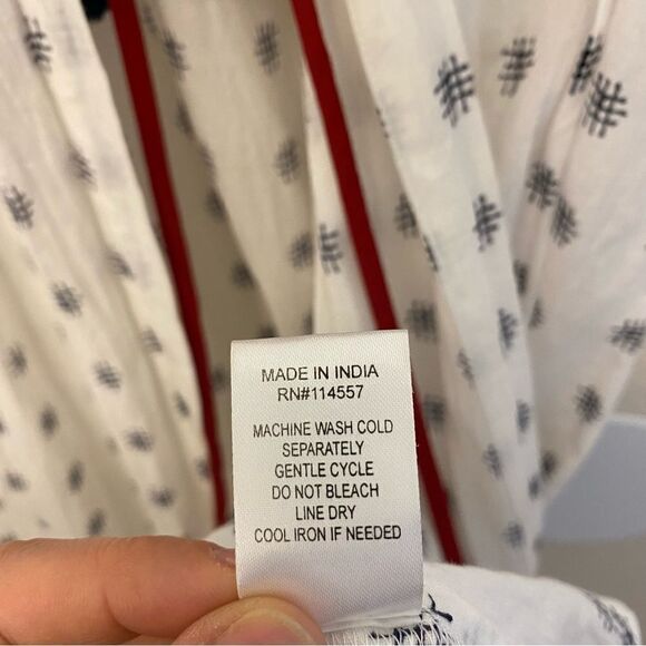 THML Boho Sleeveless Printed Tassel medallion Kaftan Duster Festival Coachella S - Picture 11 of 12